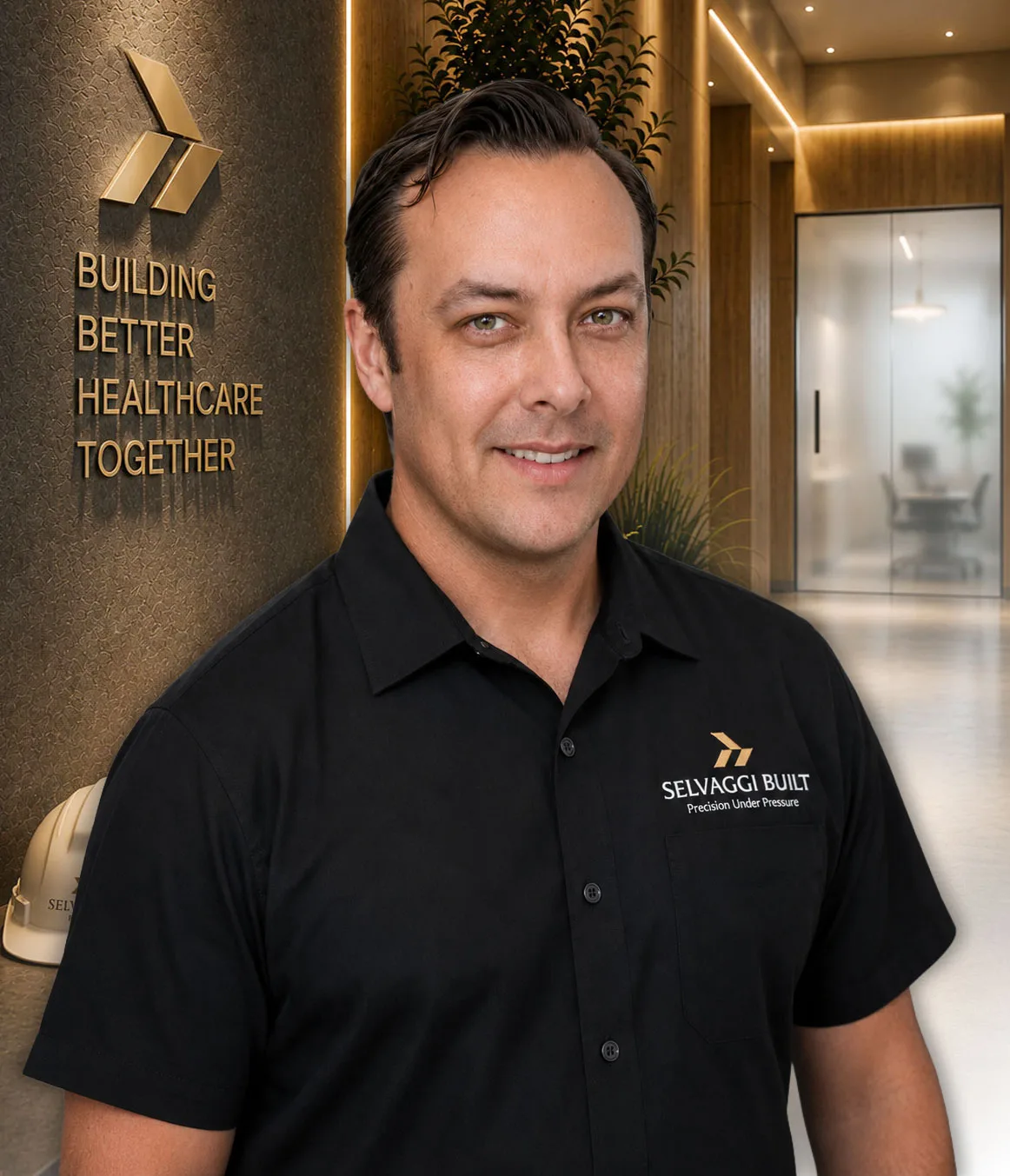 Portrait of Aaron Selvaggi, Founder and President of Selvaggi Built
